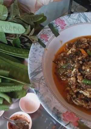 รูปของ วิธีทําปลาร้าบองผัดไข่ เมนูแซบๆอร่อยๆ | ครัวแม่กุหลาบ