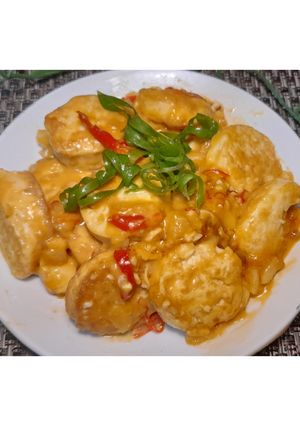 Foto resep Tahu Tofu Telur Asin
