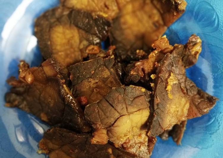 Resep Paru Goreng/Empal Paru, Bisa Manjain Lidah