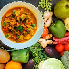 Mix Vegetables Curry A picture of Mix Vegetables Curry.