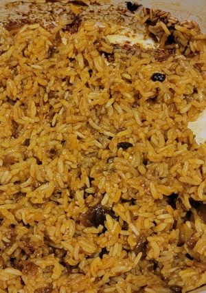 A picture of Easy baked rice.