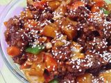 Daging asam manis wijen