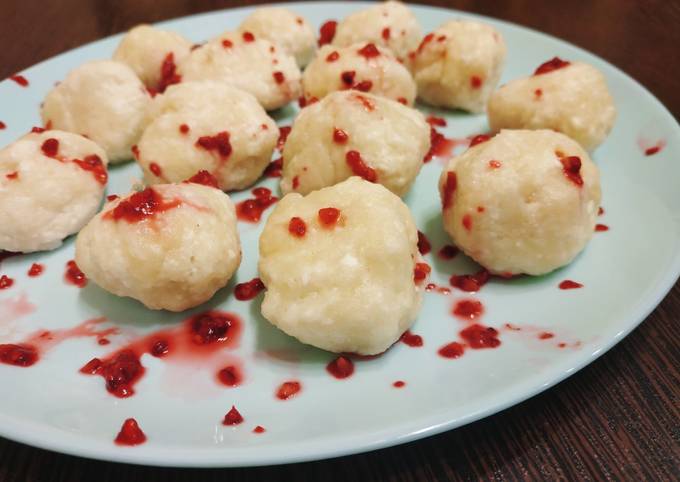 Ленивые вареники (творожные с манкой)