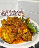 Ayam Masak Kari Kering