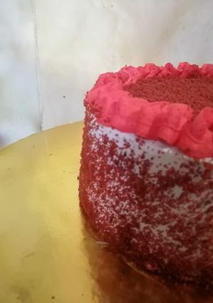 Una foto de Pastel red velvet