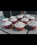 Cupcakes de vainilla y lustre