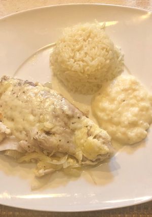 Una foto de Filete de Merluza gratinado