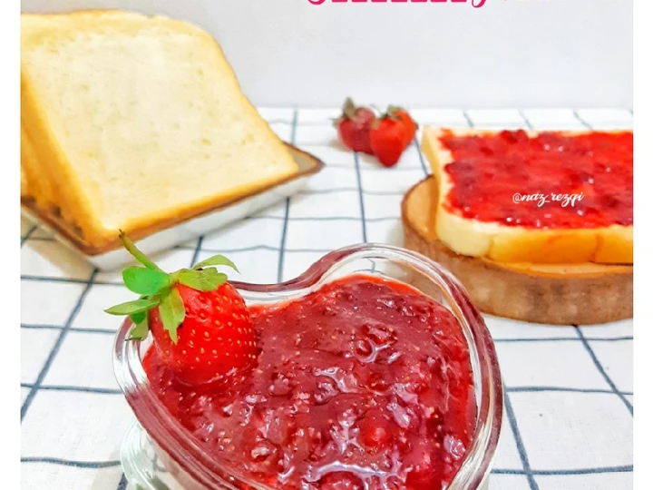 Langkah Mudah untuk Membikin Resep Selai Strawberry yang Bisa Manjain Lidah Anti Ribet, Mantap Sekali