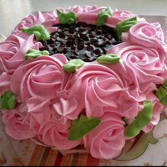 A picture of 3 Color Cream Cake.