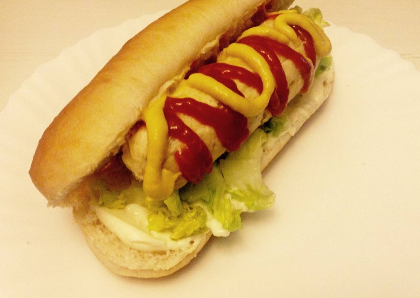 Salchichas de pollo caseras