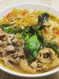 Hình của món Bún Bò Huế.