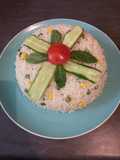 Matar and corns pulao