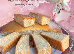 A picture of Eggless Sponge Cake.