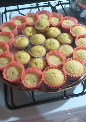 Una foto de Cupcakes de vainilla