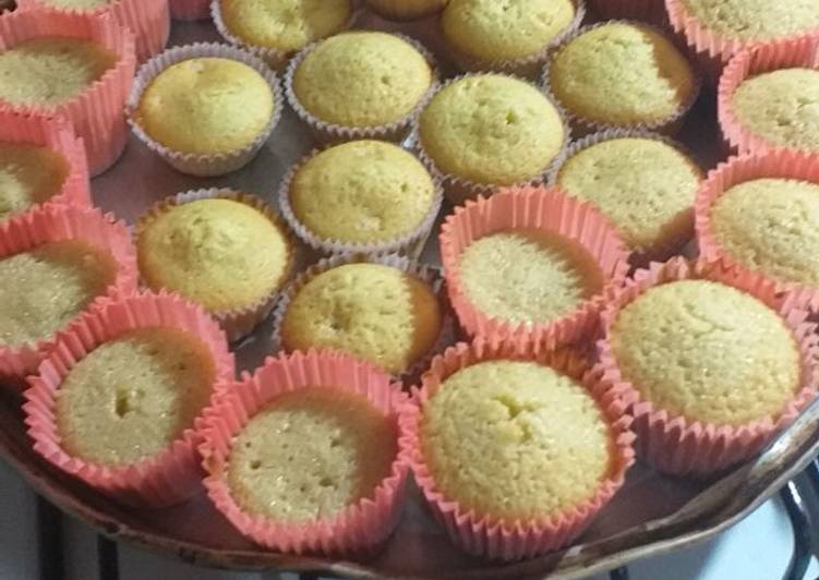 Cupcakes de vainilla
