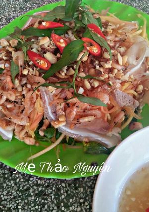 Hình của món Gỏi Tép.