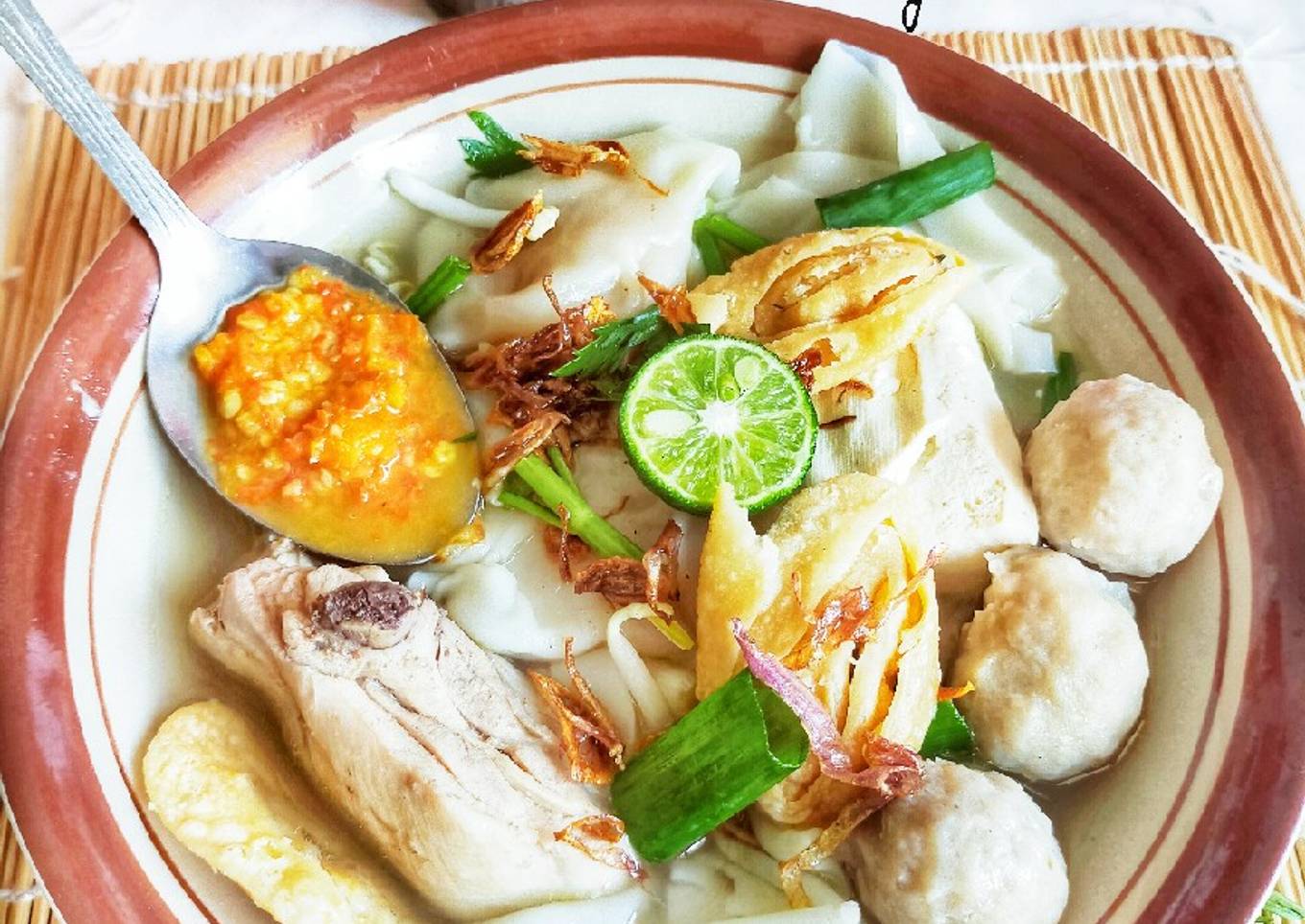 Pangsit kuah