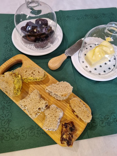عکسی از دستور اسنک کره و خرما