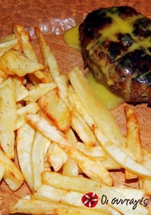 A picture of Burgers for the barbecue.