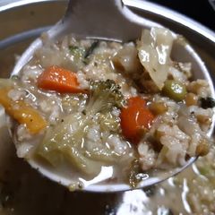 A picture of Vegetable & Multigrain Soup.