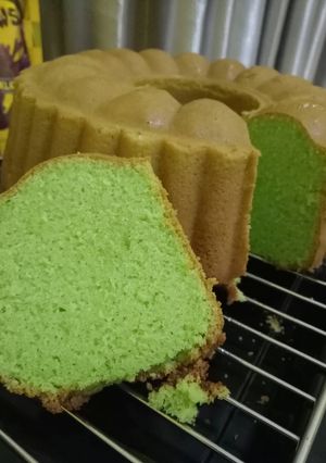 Foto resep Bolu pandan jadul
