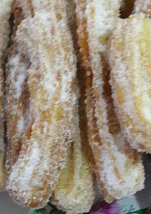 Una foto de Churros ricos, fáciles y económicos