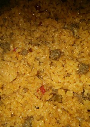 Una foto de Arroz Con Carne molida