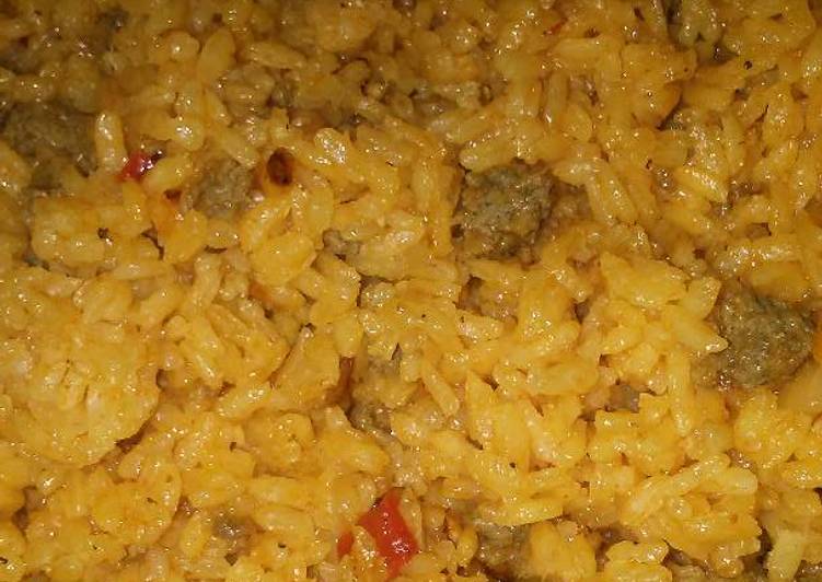 Arroz Con Carne Molida Receta De Julisa Ortiz Ortiz Cookpad