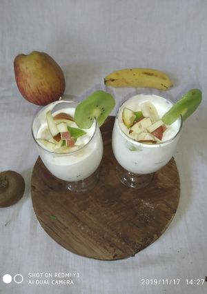 A picture of Curd Fruit Raita.