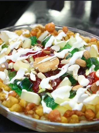 How To Make Mix fruit and chana chart dessert which Delicious