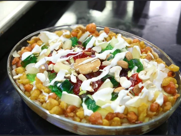 How To Make Mix fruit and chana chart dessert which Delicious