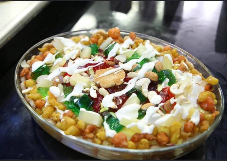 Recipe of Delicious Mix fruit and chana chart dessert