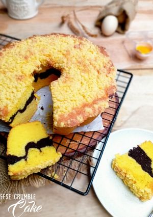 Foto resep Cheese Crumble Cake