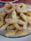 Dulces con masa cocida