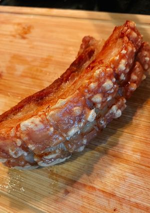 รูปของ หมูกรอบในหม้อทอด