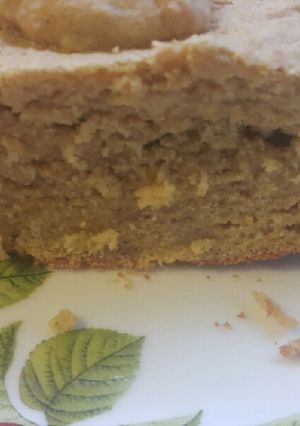 Una foto de Budín de naranja sin gluten en panificadora