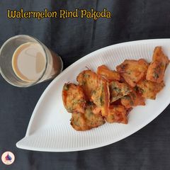 A picture of Watermelon Rind Pakoda.