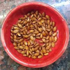 Una foto de Snack de semillas de zapallo