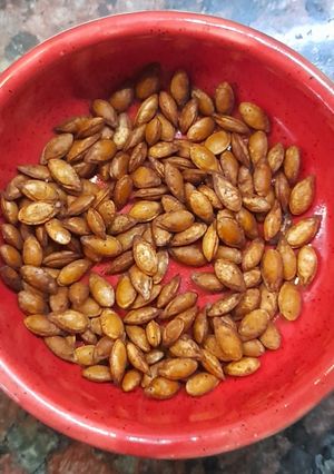 Una foto de Snack de semillas de zapallo