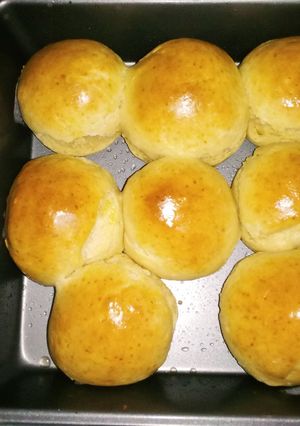 A picture of Milk Burger Buns (Without Yeast).