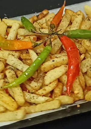 फलाहारी फिंगर चिप्स (falahari finger chips recipe in Hindi) रेसिपी मुख्य फोटो
