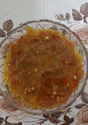 صورة لوصفة شليطة قبائلية ١٠٠/١٠٠ بزيت الزيتون