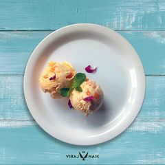 A picture of Mango Icecream.