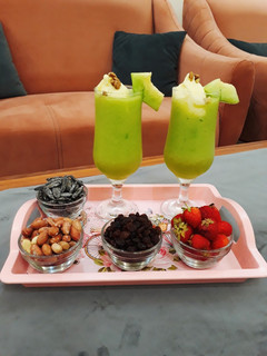 عکسی از دستور آب طالبی بستنی
