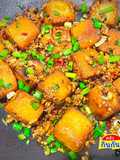 Stir-Fried Fish Tofu with Chili and Salt (Tofu Recipe Ep. 9)