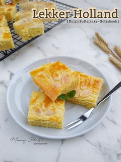 Foto resep 592. Lekker Holland (Dutch Buttercake - Boterkoek)