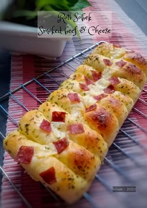 Foto resep 43. Roti Sobek isi Smoked beef & cheese