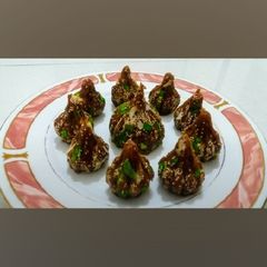 A picture of Healthy sugar free Dry fruit Modak.