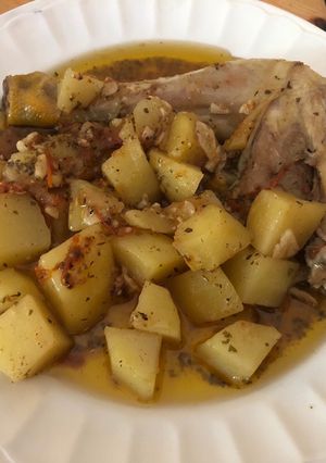 Foto resep Ayam Kentang Pedas Asin (No MSG)