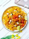 Mie Aceh (versi spaghetti)
